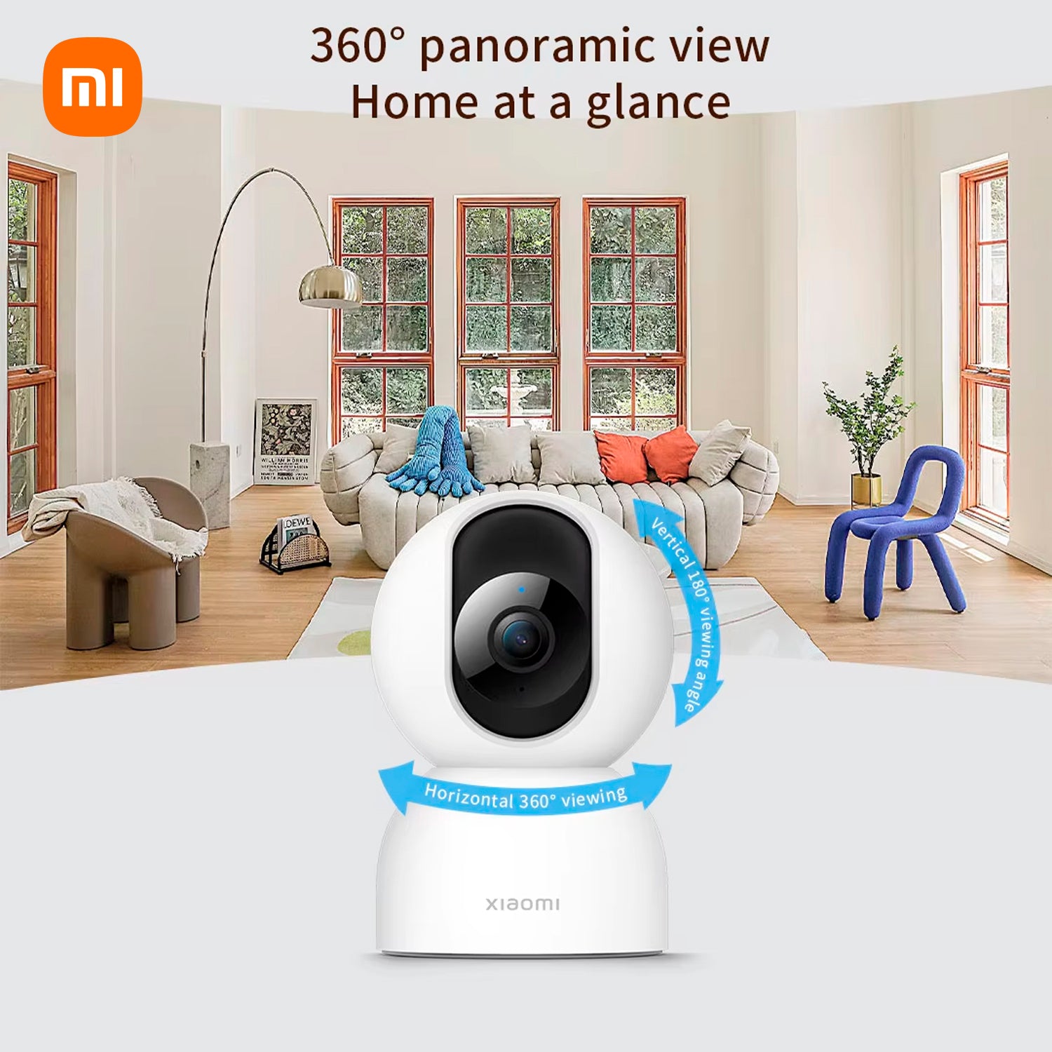 Xiaomi - Smart Camera 360° C400 2.5K Blanco Alta Resolución
