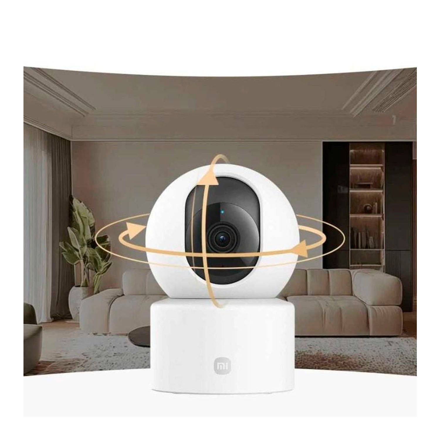 Xiaomi - Cámara de Seguridad C201 Blanco 360° Full HD 1080p WiFi