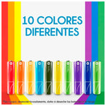 Paquete De 10 Pilas Xiaomi  AAA Rainbow Batteries 1.5V