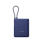 Xiaomi - Power Bank 10000mAh 33W Azul con Cable Integrado Carga Rápida