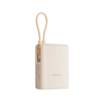 Xiaomi - Power Bank 10000mAh 33W Crema con Cable Integrado Carga Rápida