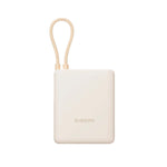 Xiaomi - Power Bank 10000mAh 33W Crema con Cable Integrado Carga Rápida