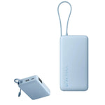 Xiaomi - Power Bank 67W Celeste 20000mAh Carga Rápida Cable Integrado