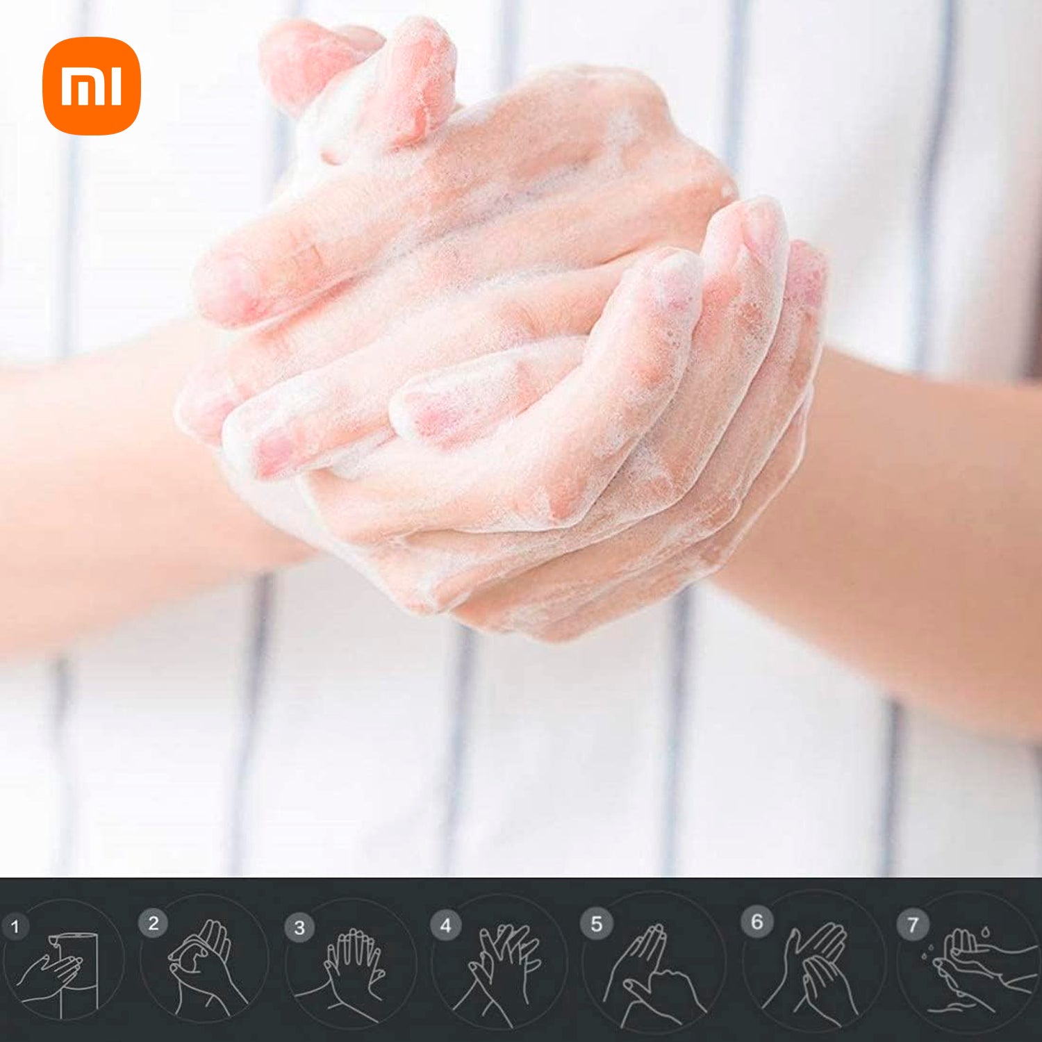 Xiaomi - Dispensador MI Frasco Soap Blanco Automático Recargable