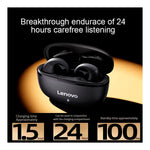 Audífonos inalámbricos Lenovo TC3403 Negro Bluetooth 5.3