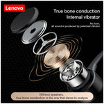 Audífonos Lenovo X4 Negro Bluetooth 5.0 Conducción Ósea Deportivos