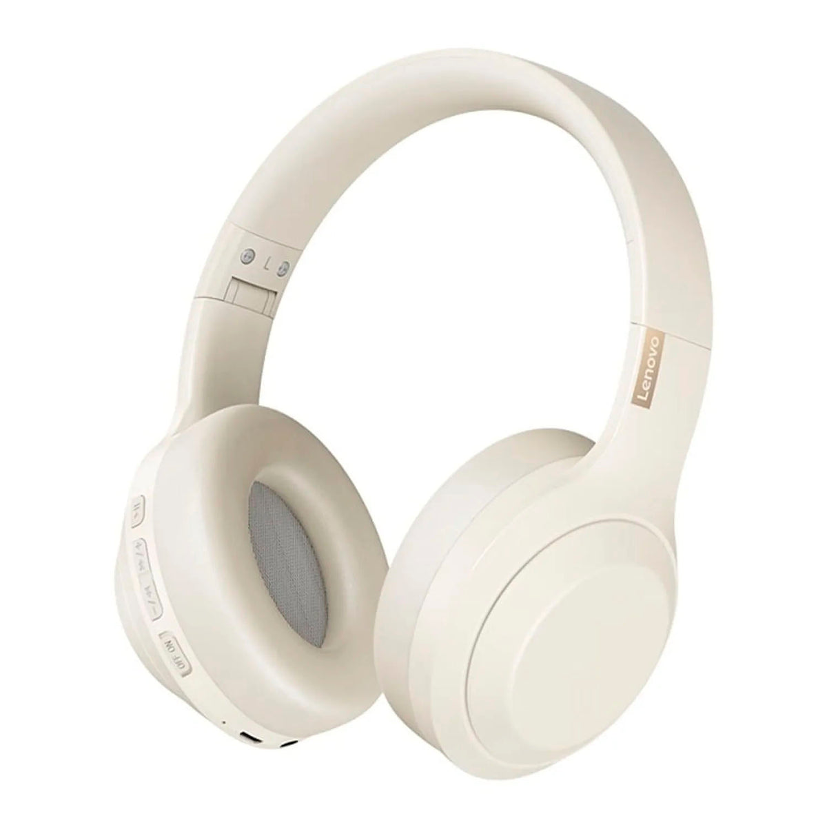 Audífonos Lenovo ThinkPlus TH10 Blanco Bluetooth 5.1 Over Ear