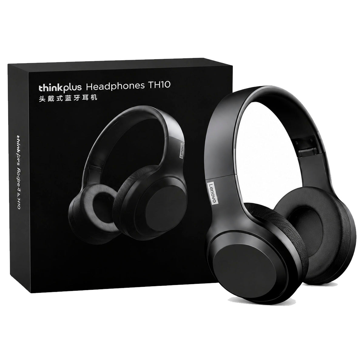 Audífonos Lenovo ThinkPlus TH10 Negro Bluetooth 5.1 Over Ear