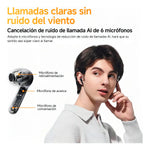 QCY - Audífonos AilyBuds Pro+ Blanco ANC Adaptativo LDAC 28H