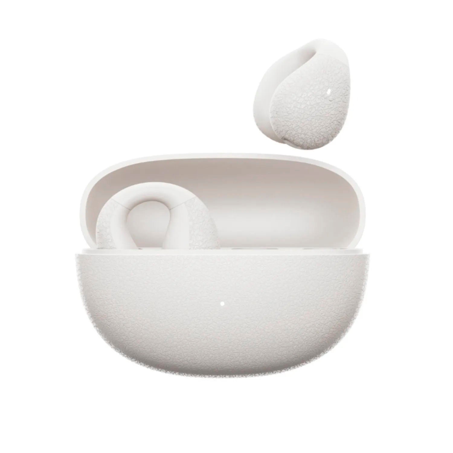 QCY - Audífonos C10 Blanco Open Fit Conducción de Aire IPX6 8H