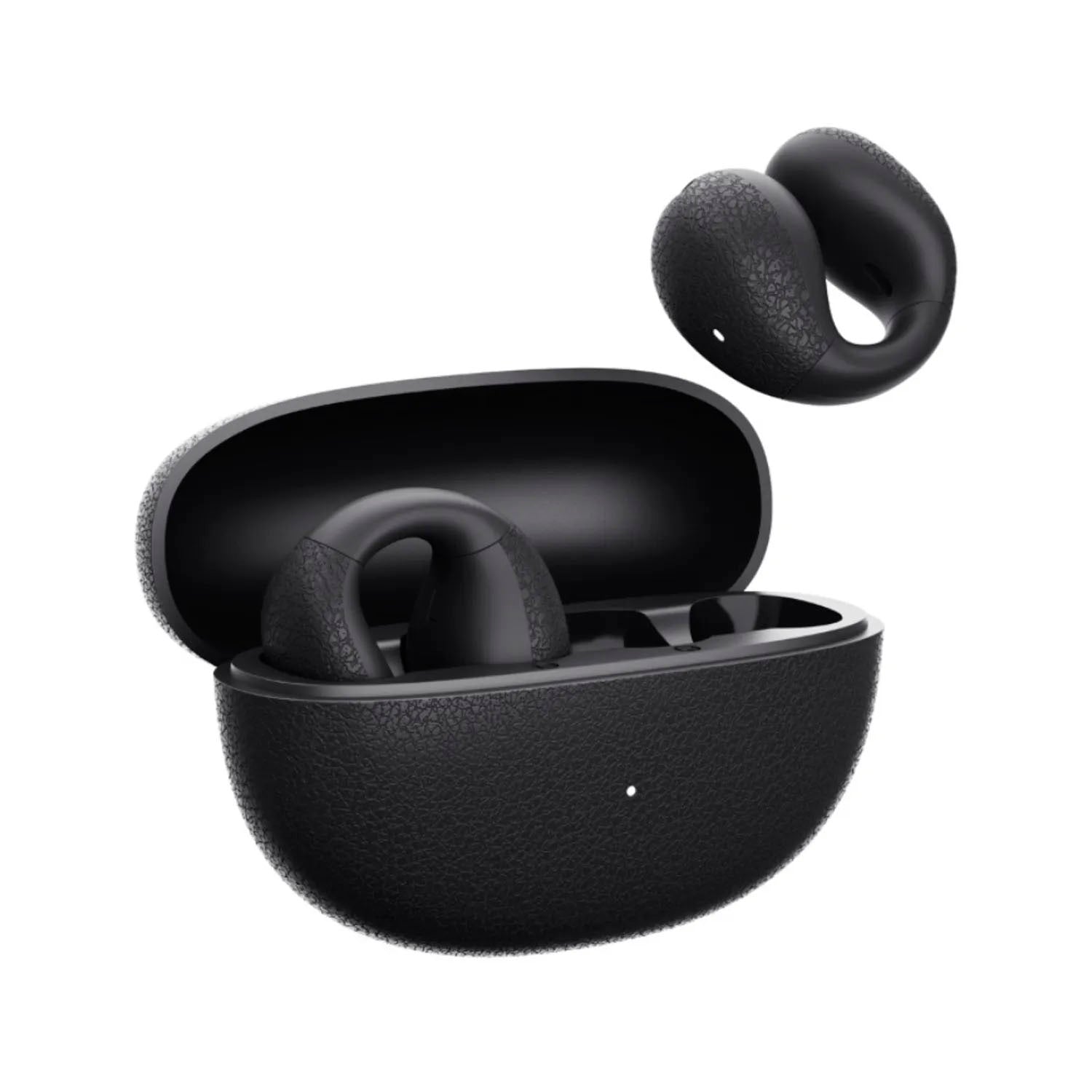 QCY - Audífonos C10 Negro Open Fit Conducción de Aire IPX6 8H