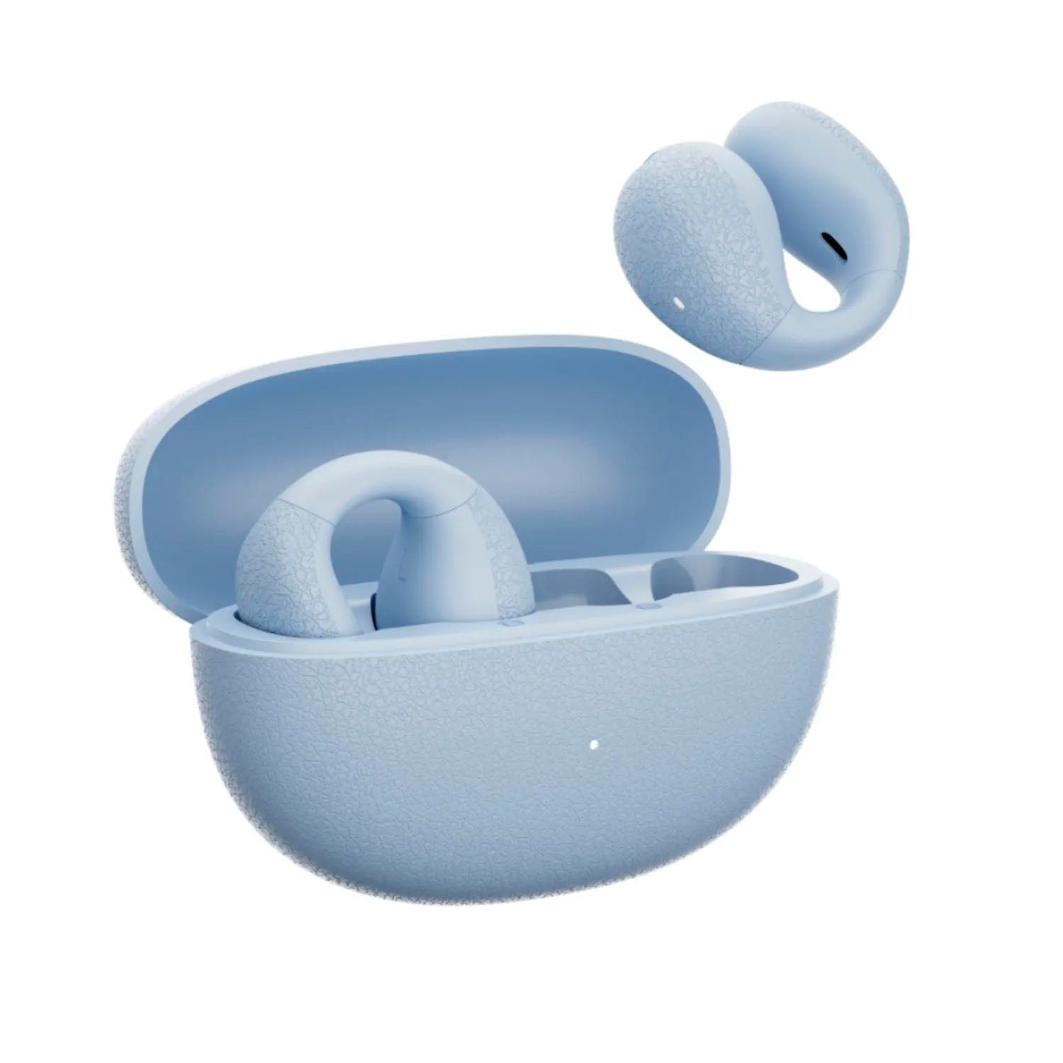 QCY - Audífonos C10 Azul Open Fit Conducción de Aire IPX6 8H