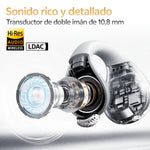 QCY - Audífonos Inalámbricos Crossky C30S Silver Bluetooth 5.4 Open Ear