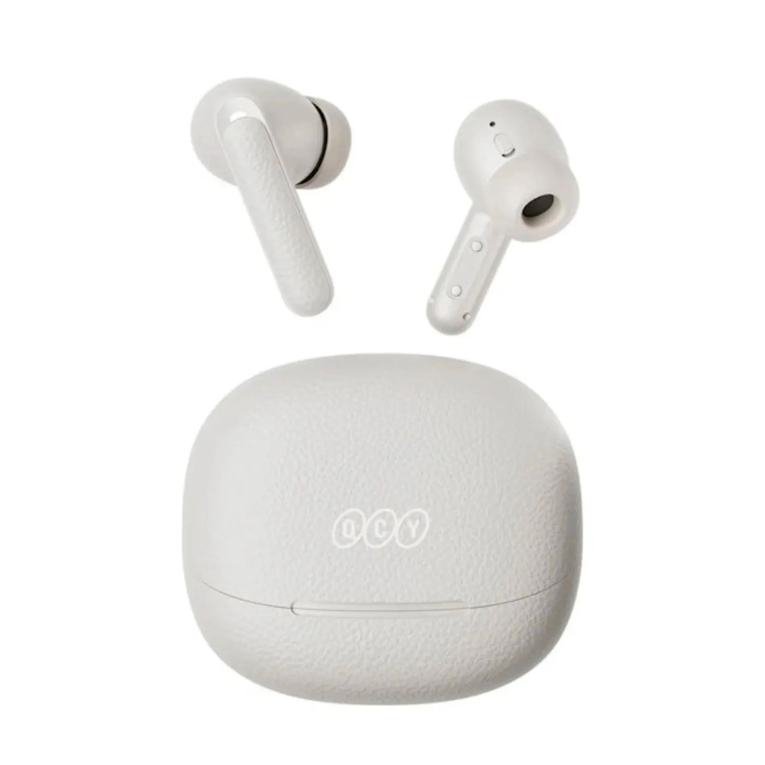 QCY - Audífonos Inalámbricos Buds ANC Blanco Bluetooth 5.4