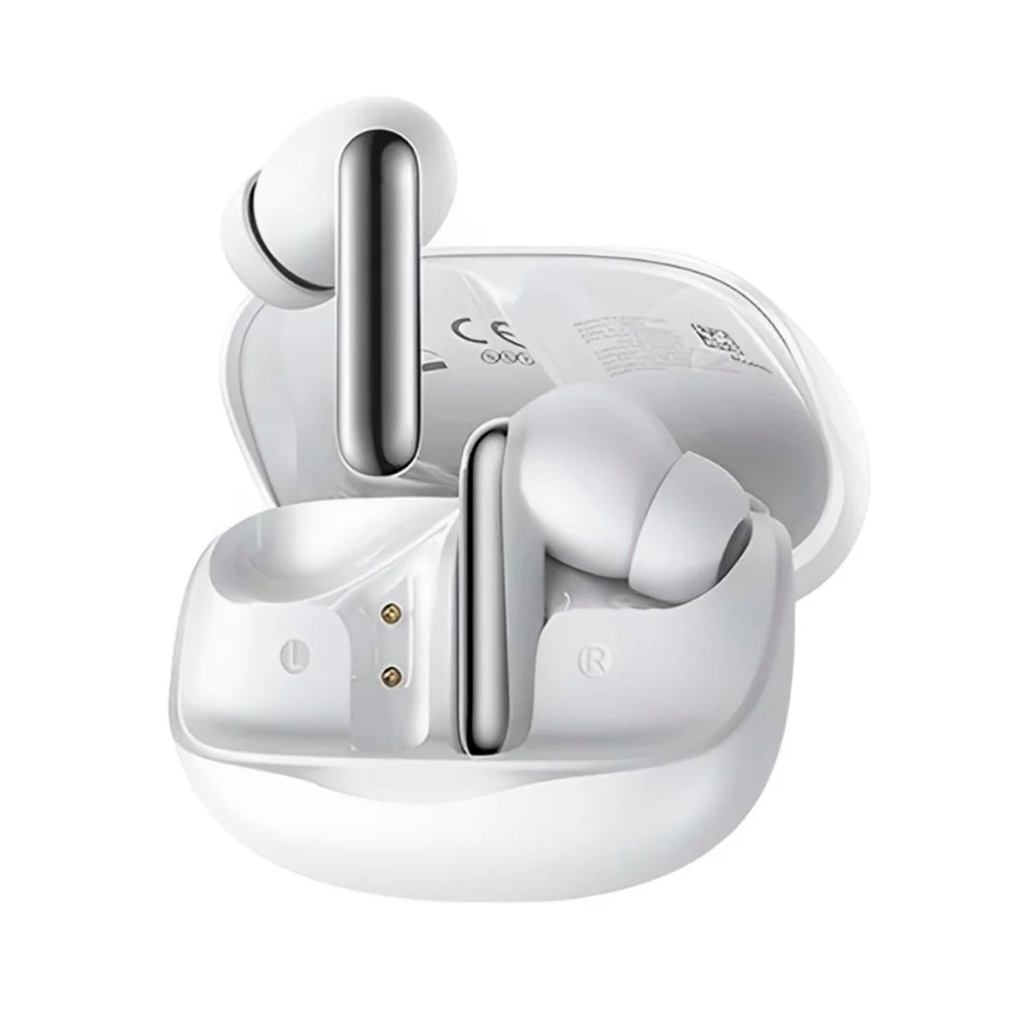 QCY - Audífonos Inalámbricos MeloBuds N50 Blanco ANC Bluetooth 5.4