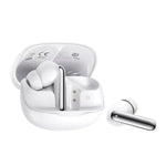 QCY - Audífonos Inalámbricos MeloBuds N50 Blanco ANC Bluetooth 5.4
