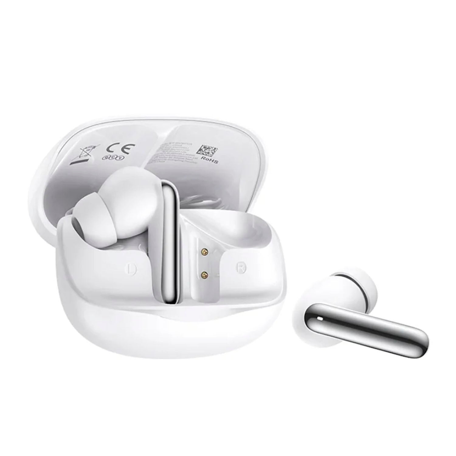 QCY - Audífonos Inalámbricos MeloBuds N50 Blanco ANC Bluetooth 5.4