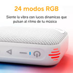 QCY - Parlante Inalámbrico SP2 Negro Bluetooth 5.3 RGB IP67