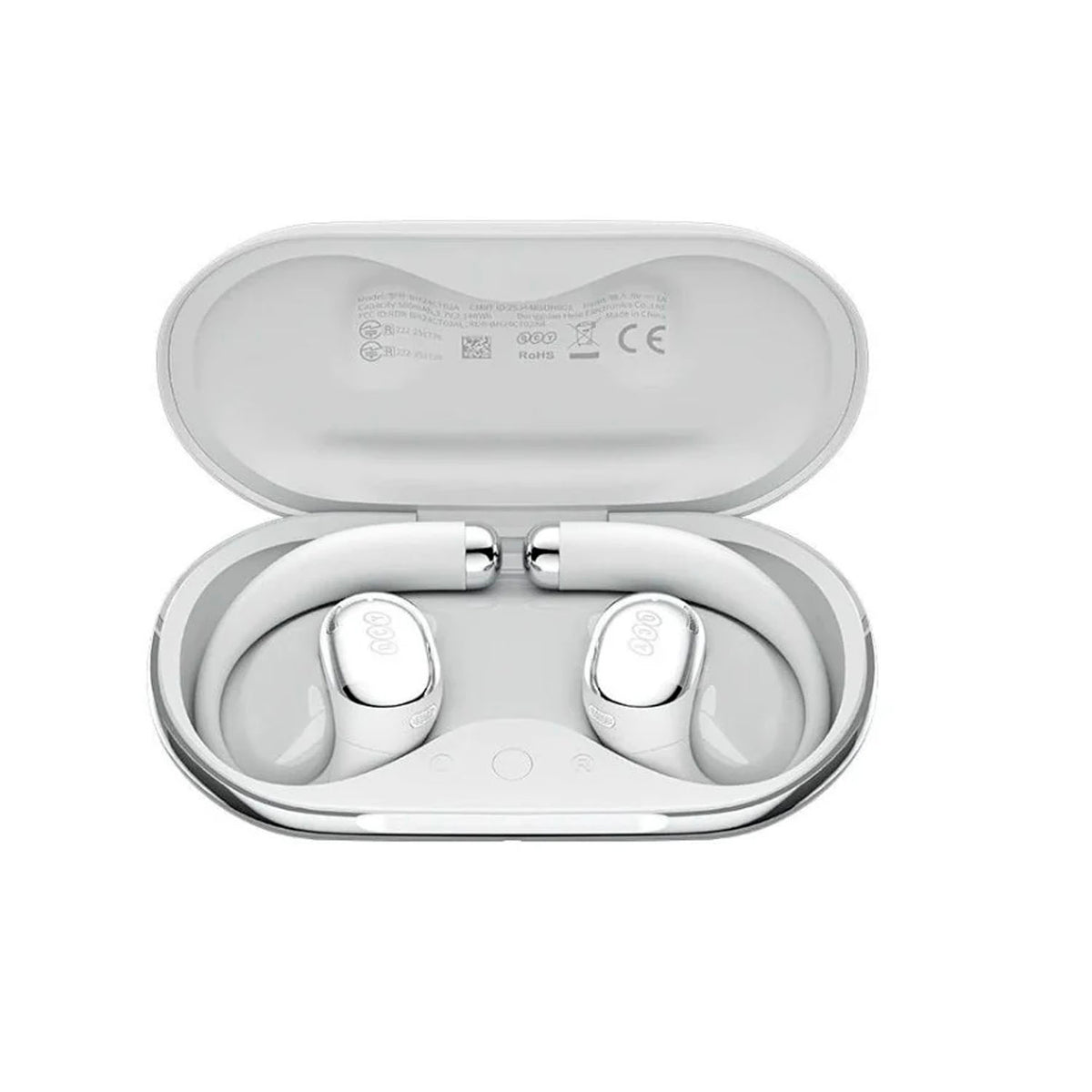 Audífonos Inalámbricos QCY Crossky R70 Blanco Bluetooth 6.0