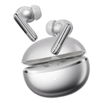 Audífonos Inalámbricos QCY MeloBuds N70 Plateado Bluetooth 6.0 ANC