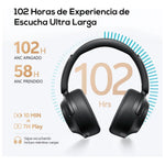 Audífonos Inalámbricos QCY H3S Blanco Bluetooth 6.0 ANC