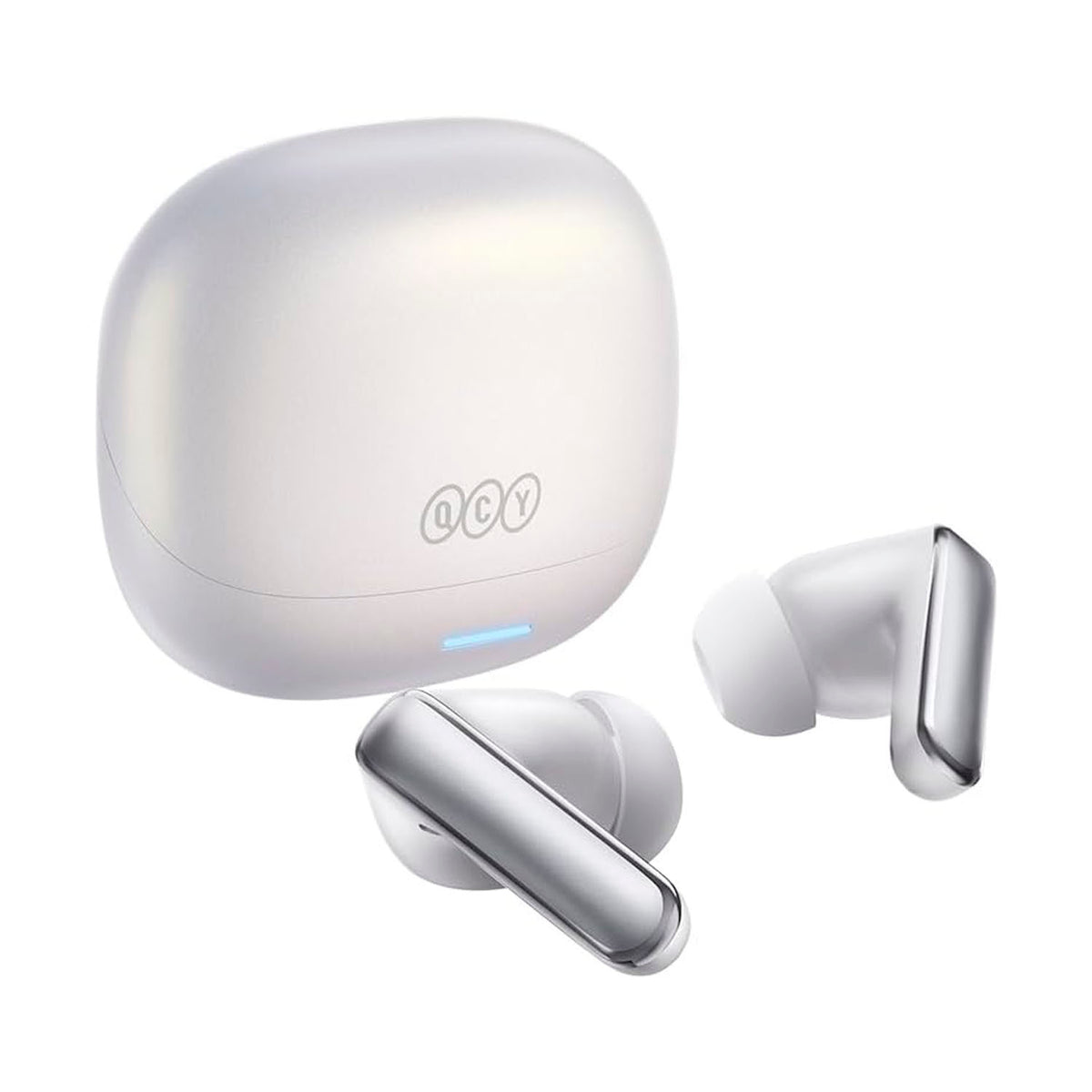 Audífonos QCY MeloBuds N65 Blanco ANC 60dB Bluetooth 6.1