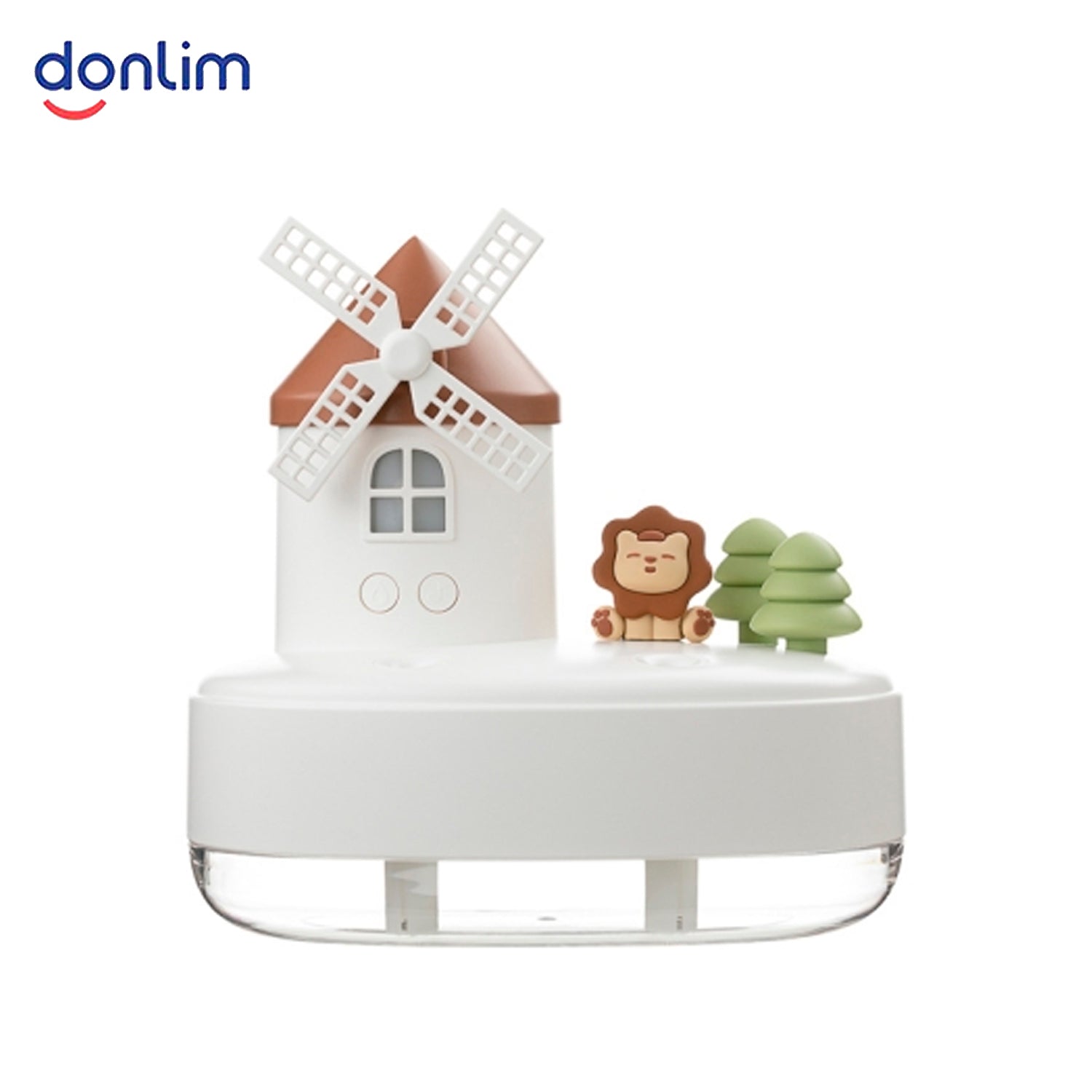Donlim - Humidificador Musical ZAY-H007 Blanco Bluetooth Luz Nocturna