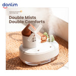 Donlim - Humidificador Musical ZAY-H007 Blanco Bluetooth Luz Nocturna
