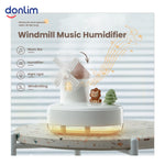 Donlim - Humidificador Musical ZAY-H007 Blanco Bluetooth Luz Nocturna