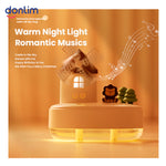 Donlim - Humidificador Musical ZAY-H007 Blanco Bluetooth Luz Nocturna