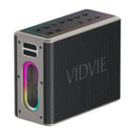 VIDVIE - Parlante Karaoke XL-SP917 Negro 120W con 2 Micrófonos