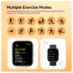 VIDVIE - Smartwatch SW1618 Dorado Bluetooth Llamadas Pantalla 1.85"
