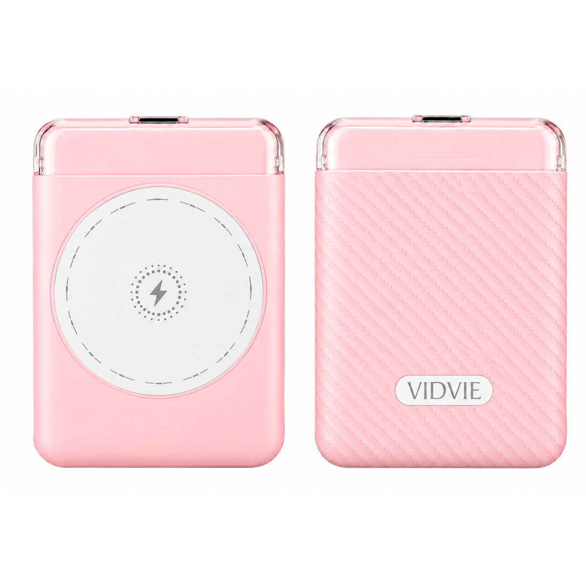 Power Bank Magnético Vidvie PB799 Rosado 5000mAh 20W