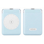 Power Bank Magnético Vidvie PB799 Azul 5000mAh 20W