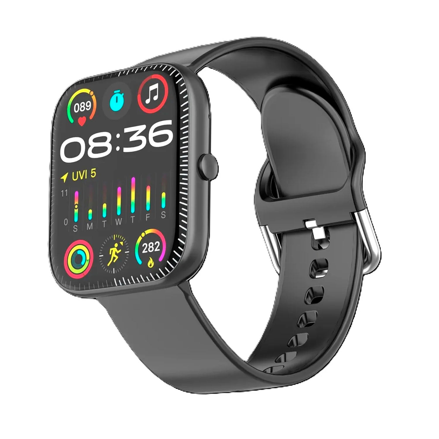 VIDVIE - Smartwatch SW1618 Negro Bluetooth con Llamadas