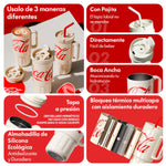 GERM - Vaso Térmico Coca-Cola Rojo Edición XL 1200ml Acero Inoxidable