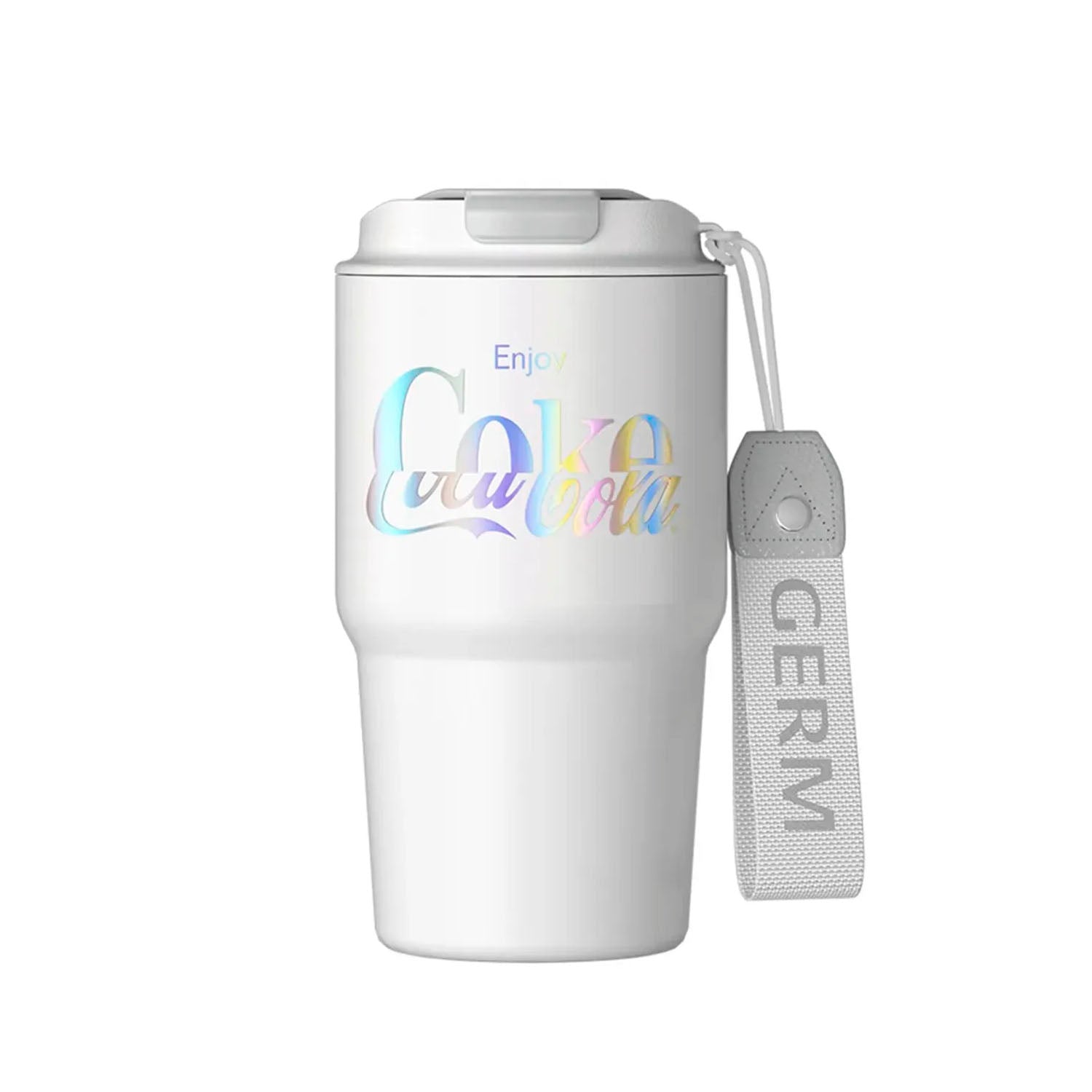 GERM - Vaso Térmico Coca-Cola Blanco Aurora 590ml Acero Inoxidable