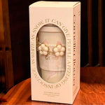 Germ - Vaso Térmico Camellia 500ml Blanco-Rosa Acero Inoxidable