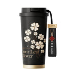 Germ - Vaso Térmico Clover 500ml Negro Acero Inoxidable