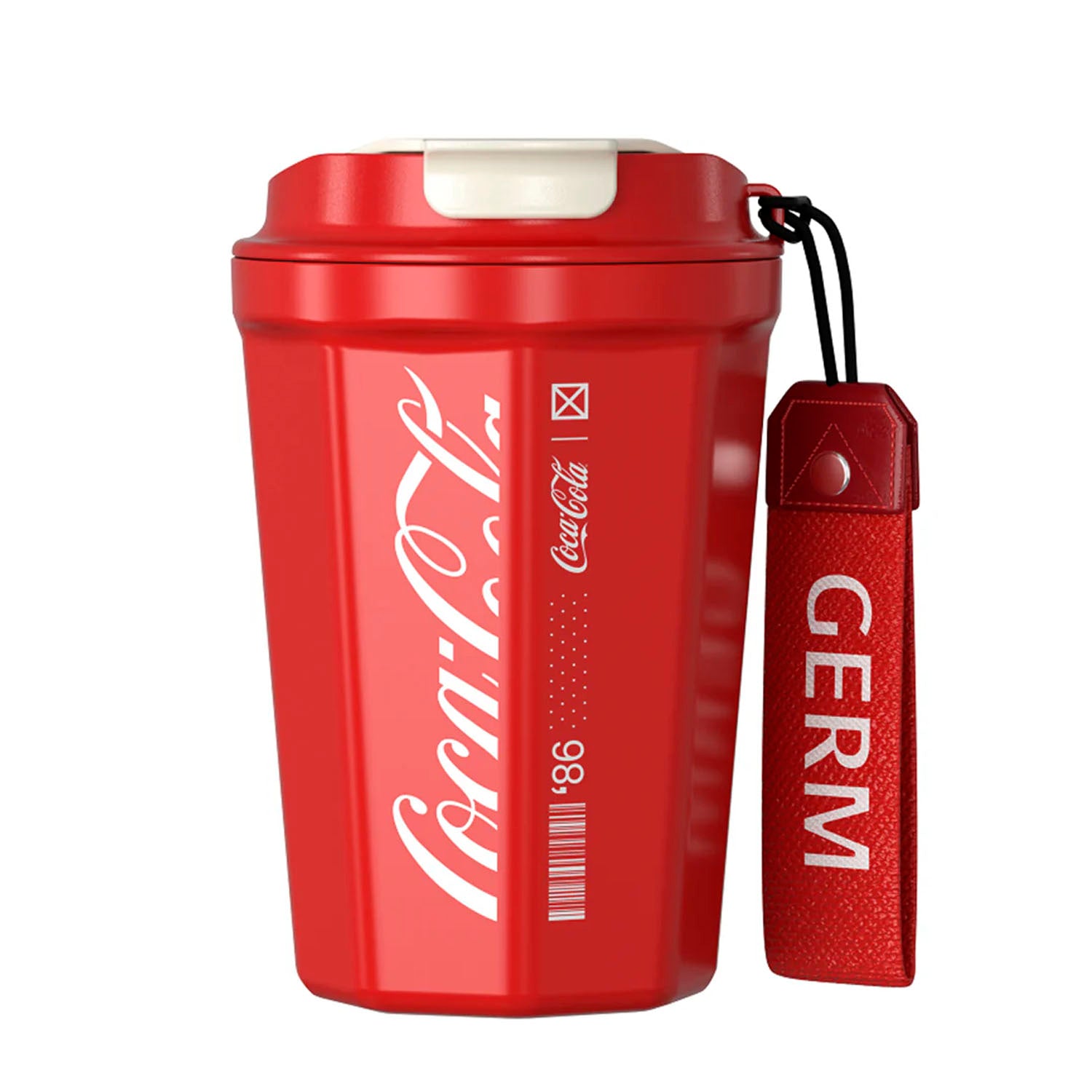 Germ - Termo Rombo Coca-Cola Rojo 390ml Acero Inoxidable