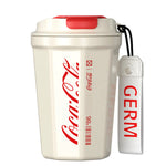 Germ - Termo Rombo Coca-Cola Blanco 390ml Acero Inoxidable