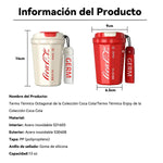 Germ - Termo Rombo Coca-Cola Blanco 390ml Acero Inoxidable