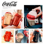 GERM - Termo Rombo Coca-Cola Azul 390ml Acero Inoxidable