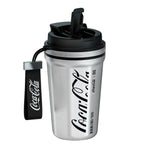 GERM - Termo Rombo Coca-Cola Plata 550ml Acero Inoxidable