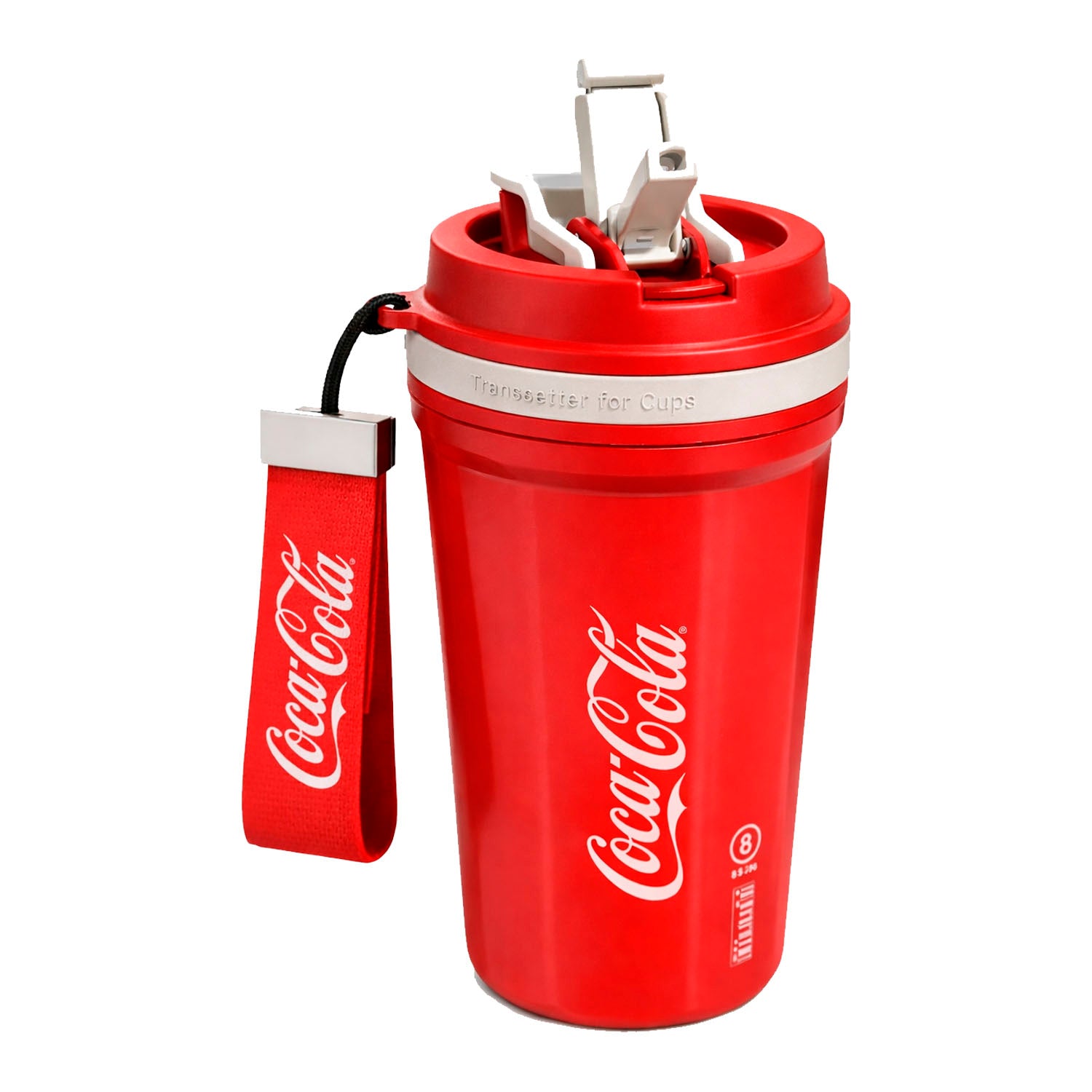 GERM - Termo Rombo Coca-Cola Rojo 550ml Acero Inoxidable