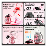 GERM - Tomatodo Tritan Coca-Cola Rosa 1400ml Libre de BPA