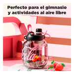 GERM - Tomatodo Tritan Coca-Cola Rosa 1400ml Libre de BPA