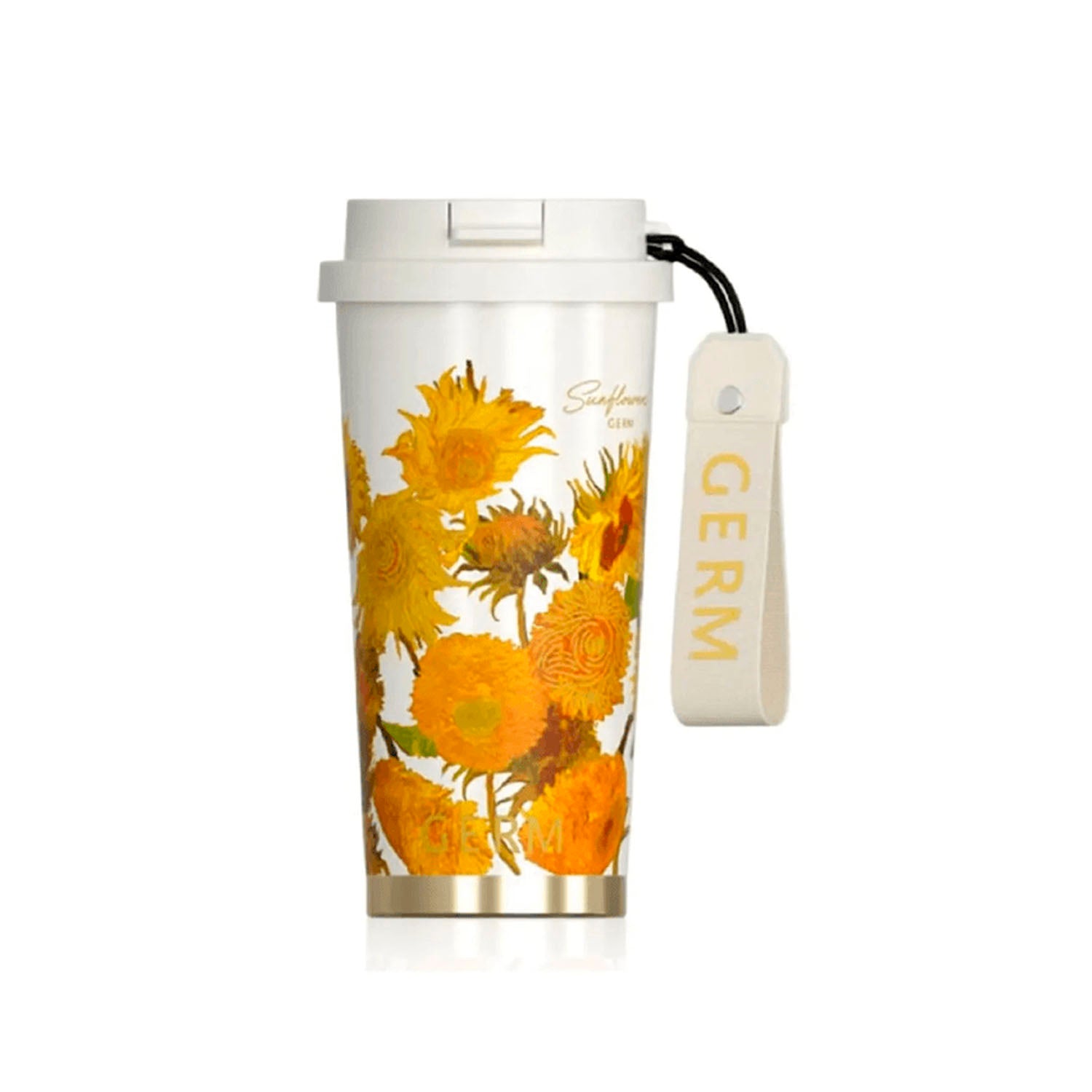 GERM - Vaso Térmico Shining Girasol 500ml Acero Inoxidable