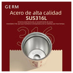 GERM - Termo Rombo Coca-Cola Rojo Retro 390ml Acero Inoxidable