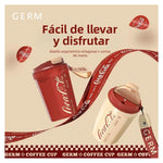 GERM - Termo Rombo Coca-Cola Rojo Retro 390ml Acero Inoxidable